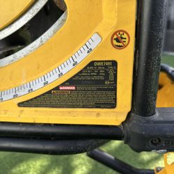 Dewalt Table Saw