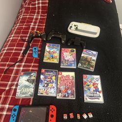 Nintendo Switch Stuff (look At Description)