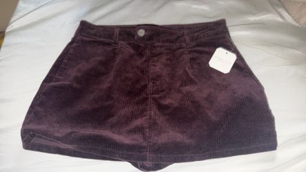 Altar’d State Burgundy/Brown Skirt M