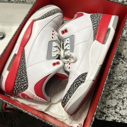 Fire Red Jordan 3