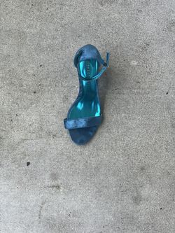 Women Fashion Shoes Blue Size 7