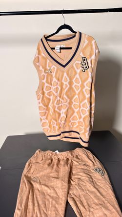 PUMA x Dapper Dan Ginger Root Monogram Vest & Pants Set XXL NWT
