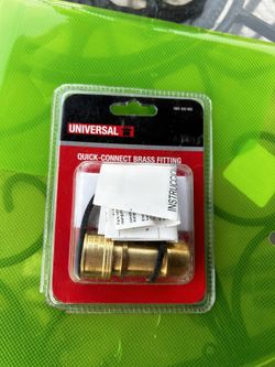 Universal Quick Connect Brass Fitting