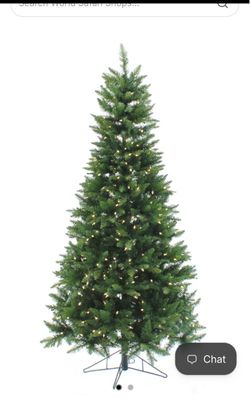 Used Christmas tree pre-lit