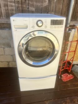 LG Dryer and stand
