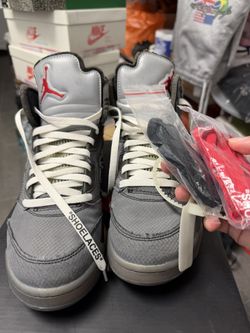Jordan Off White 5s Size 10.5