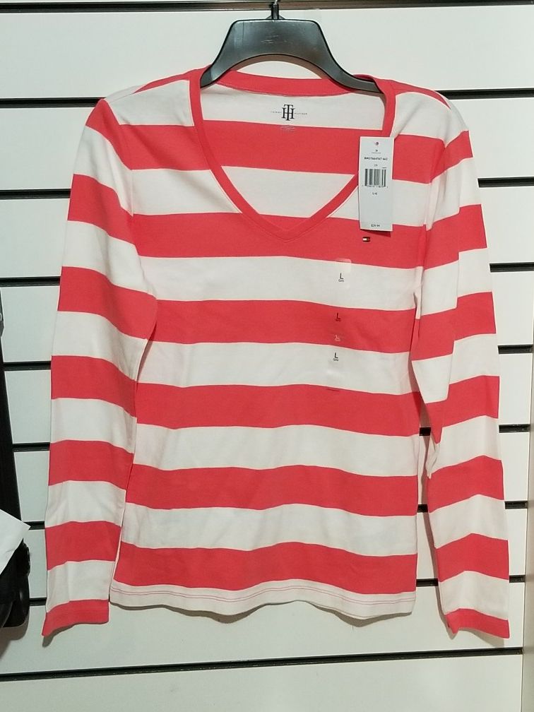 Womens tommy hilfiger sz large shirts nwt
