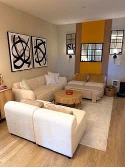 Beige Loveseat (2months old only)