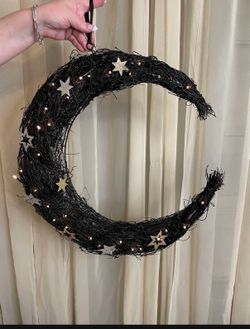Crescent moon - Halloween decoration