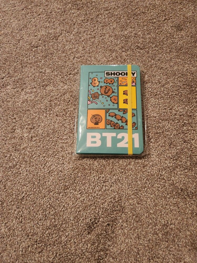 BT21 Shooky Notebook/Journal
