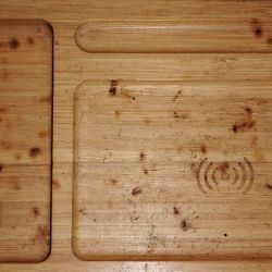 Uline Bamboo Wireless Charger 