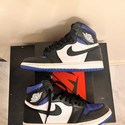 Jordan 1 High Royal Toe 9.5