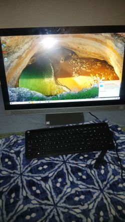 HP All-in-One desktop