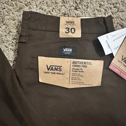 Mens Vans Pants Chino Pro 