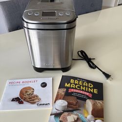 Cuisinart Automatic Bread Maker + Recipe Books