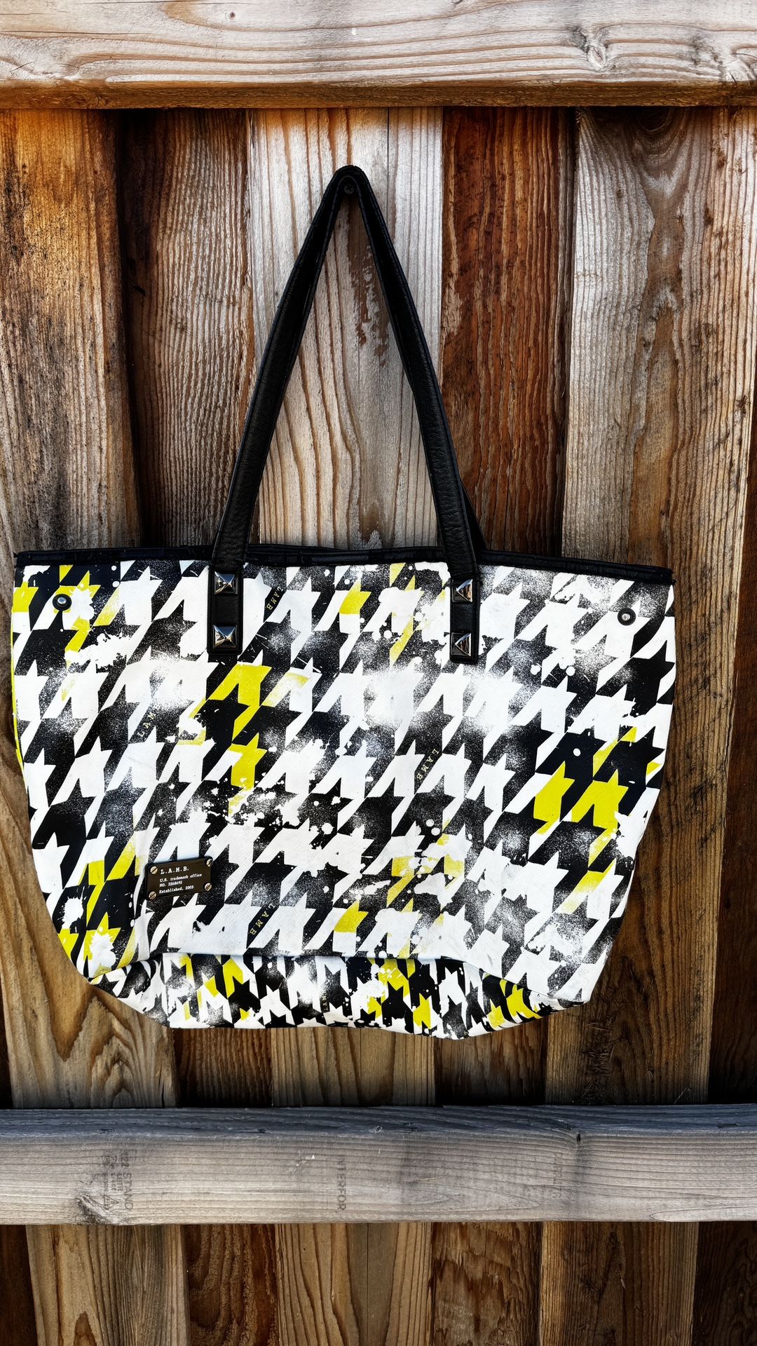 Vintage L.A.MB Gwenstefani Large Tote Bag Style 