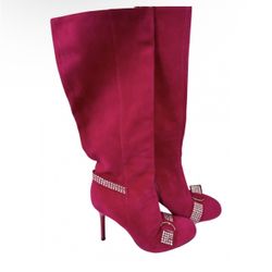 Casade Boots Size 9 Fucsia 