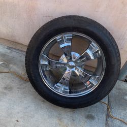 4 clean rims with tires, asking basically 100 each