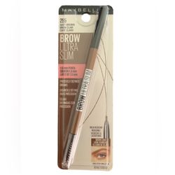 MAYBELLINE Brow Ultra Slim Defining Eyebrow Mechanical Pencil Soft Brown 255 NWT