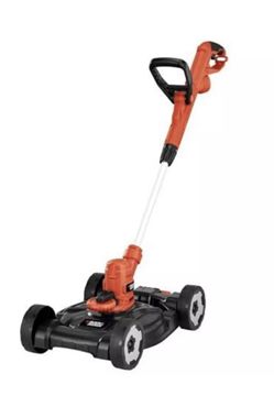 3-in-1 String Trimmer/Edger & Lawn Mower 6.5-Amp 12-Inch