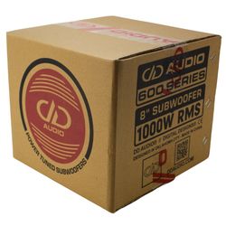 DD Audio 600 series 8” subs  4 Available