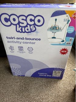 Cosco Kids twirl and bounce activity center BRAND NEW IN BOX