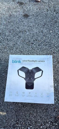 blink wired floodlight camera