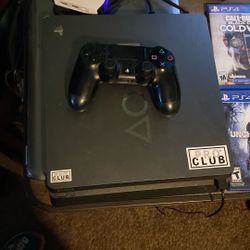 PS4 With Games 