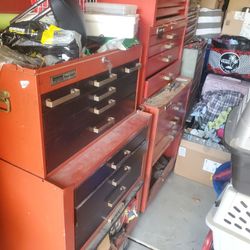 3 Full Used Boxes And Tools