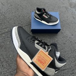 Levi’s 3s Black denim sizes 10, 11.5 , 12