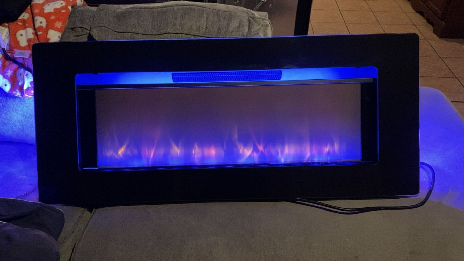 Twinstar Felicity 47" Wall Mounted Infrared Quartz Fireplace