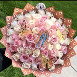 Virgin mary bouquet