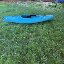 Kayak With Kayak Rack 