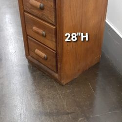 One Solid Wood End table 
