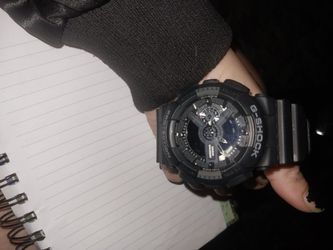 G shock black watch