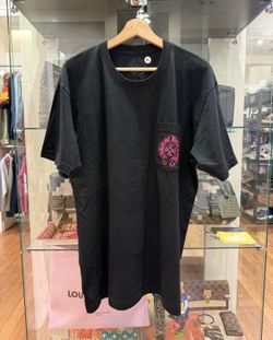 Chrome Hearts Black Pink Pocket Tee