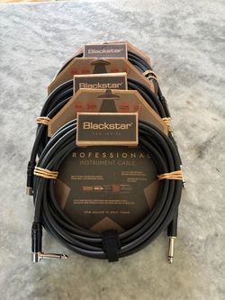 Blackstar 20’ Professional Cable 3 Pack