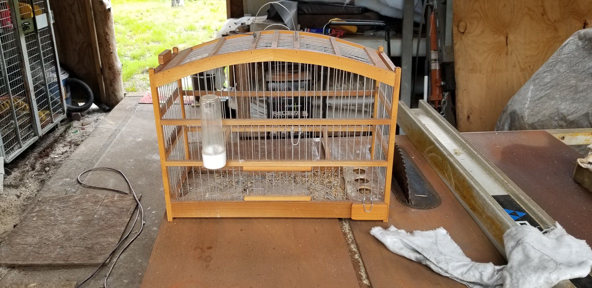 Jaulas usadas para canarios o otros pájaros $ 60