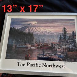 Pacific Northwest Framed Print Artwork