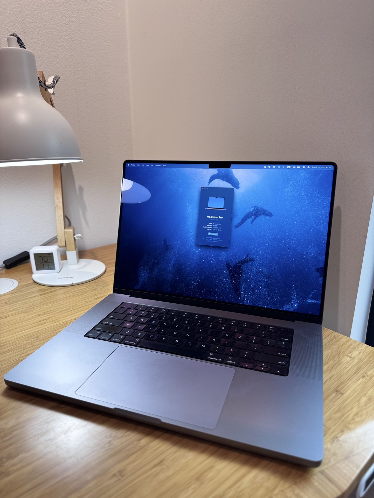 MacBook Pro / 32GB / 1TB / 16” — Space Gray
