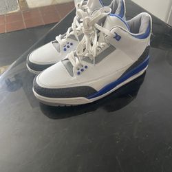 Jordan 3 Blue Racer
