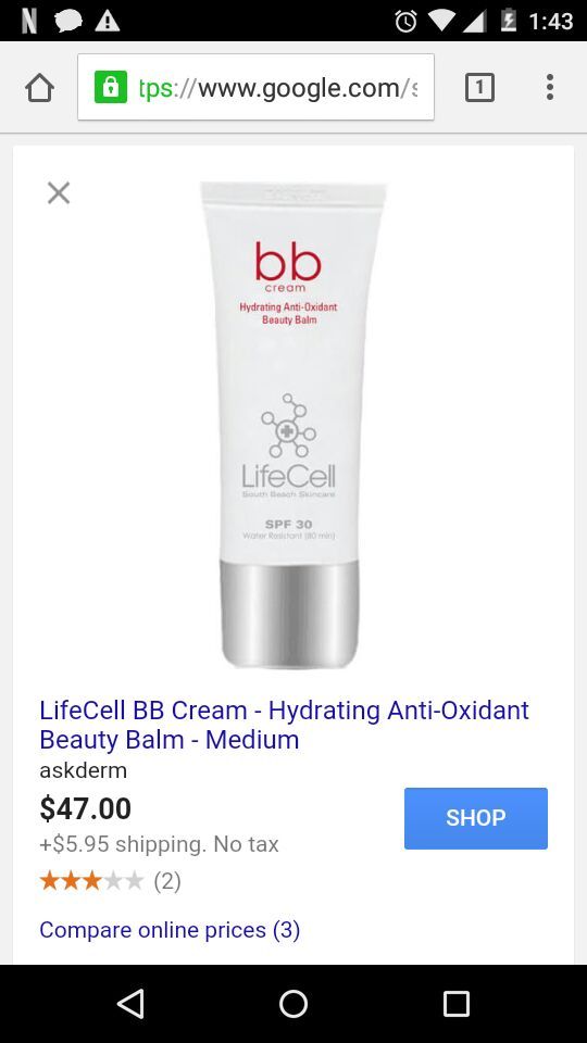 Life Cell Luxury Bb Cream For Sale In Mesa Az Offerup