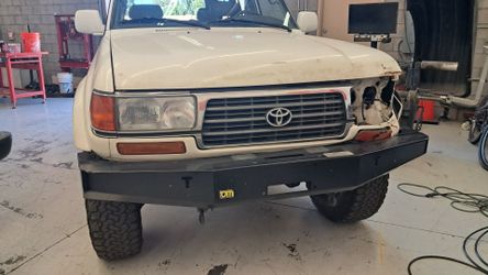 TJM Bumper for Toyota Land Cruiser FZJ80