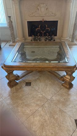 Glass table