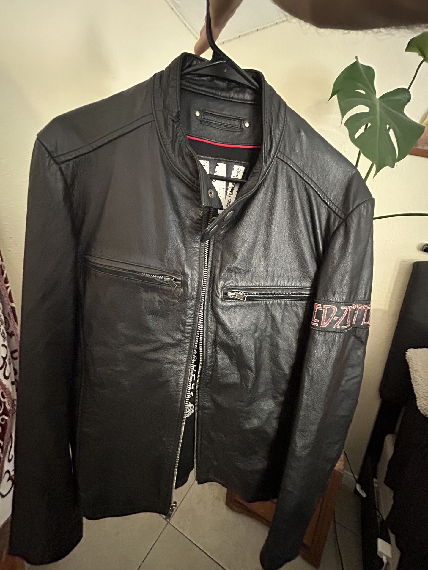 Leather Led Zeppelin Tours Jacket Trade For PS4