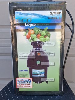 NEW, Garbage disposal, by Eco-Logic