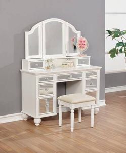 Classic White 2 Piece Vanity Set ONLY $475! Lowest Prices Ever!