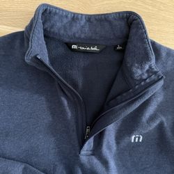 Men’s Navy Travis Mathew Golf Pullover
