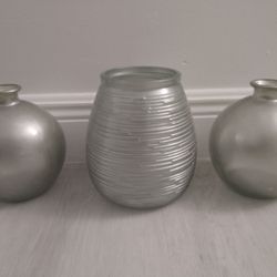 Green/Gray Vases