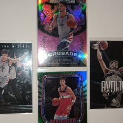 2021 Lot Of 4 Basketball Rookie Cards Deni Avdya